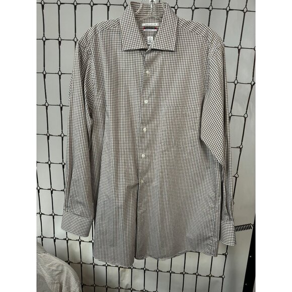 Four Mens Button-Down Dress Shirts Regular Fit Size 15.5 cotton blend Asst Color - Picture 13 of 16